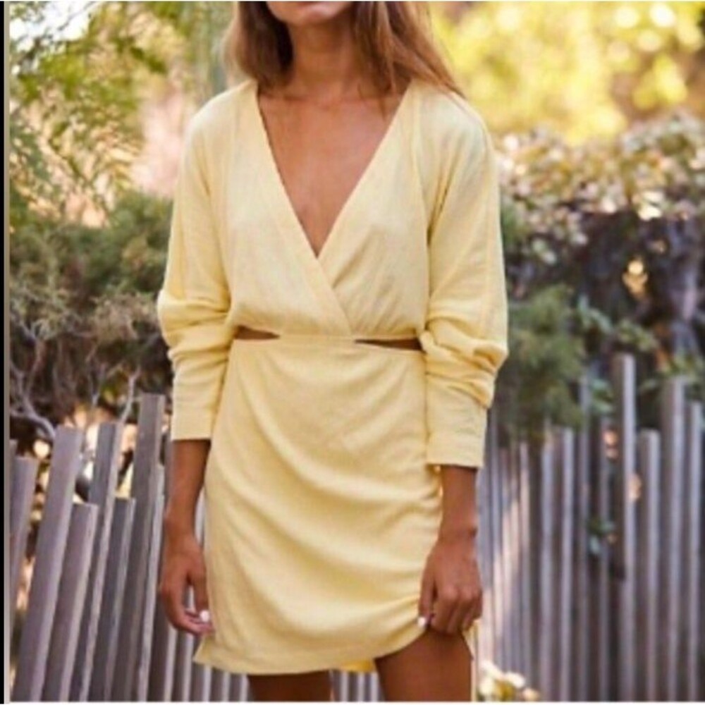 Free People Beach Stasia Textured Mini Dress NWOT